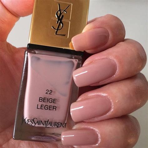 ysl 22 beige leger nails|YSL la laque nail varnish.